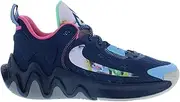 [Nike] Kids Giannis Immortality 2 Basketball Shoes (GS, Big Kid) (Valerian Blue/Green Glow, US Footwear Size System, Big Kid, Men, Numeric, Medium, 5)