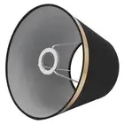 (PX125 Black)Fabric Lamp Shade European Style Modern Lampshade For E27 Table US