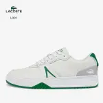【LACOSTE】經典款 白綠 L001 網球鞋 男鞋(附原廠紙袋)