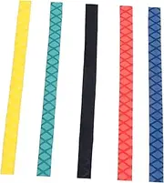 SWOOMEY 5pcs Heat Shrink Sleeve Non Slip Handle Covers for Rackets Fishing Rods and Tools Wear Resistant Multi