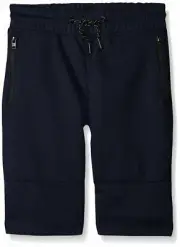 Southpole Boys Jogger Shorts, Navy/Tech Fleece, Small