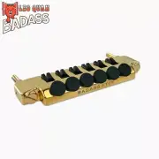 NEW - Leo Quan Badass FTT Fine Tuner Tailpiece - GOLD