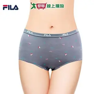 FILA 女莫代爾經典Logo三角褲 M~XL 天然環保 極致柔軟 吸濕排汗 女內褲