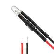 21pcs (7 Colors x 3Pcs) 3mm LEDs Prewired Light DC3-5V 20cm Pre Wired LED