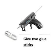 Hot Glue Gun w/ 2 Glue Sticks USB Rechargeable Hot Glue Gun Mini Glue Gun Kit