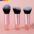 3Pcs Foundation Contour Powder Brushes Set, Travel Kabuki Makeup Brush, Kabuki P