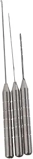 Toddmomy 3pcs Baiting Needle Set Fishing Bait Drill Tool Kit for Carp Fishing Splicing Hook Needle Convenient Tools for Easy Baiting and Knot Tying