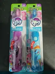 My Little Pony Friendship Is Magic Firefly Lights And Sound Toothbrushes 2 Pack