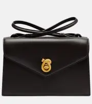 [Bottega Veneta] Bottega Veneta Knot Lock Small leather crossbody bag One Size brown