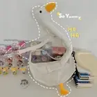 Diagonal Cute Duck Crossbody Bag Zipper Shoulder Bags Big Goose Bag Shopping