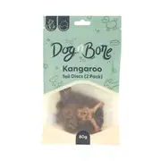 Dog n Bone Kangaroo Tail Discs Dog Treats 2pk