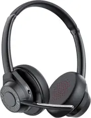 Bluetooth Headset, 2024 Wireless Bluetooth V5.4 Headphones with Microphone.