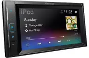 PIONEER 6.2” TOUCHSCREEN DOUBLE-DIN HEAD UNIT RECEIVER w/BLUETOOTH, AMAZON ALEXA