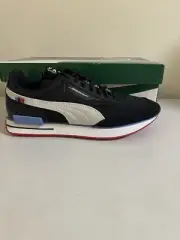 Size 11- Puma Future Rider BMW Motorsport Black Blue