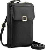 [FUTISKY] Leather Small Crossbody Bags for Women Designer Cell Phone Bag Wallet Purses Adjustable Strap