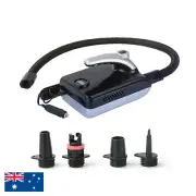 12V Inflatable SUP Electric Pump kayak Fishing Boat Air Compressor 20PSI tent