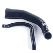 Black Intake Air Silicone Hose Fit 07-2010 Mini Cooper S R55 R56 R57 1.6L Turbo (for: Mini)