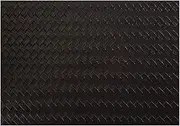 Maxwell & Williams Table Accents Leather Look Placemat 43x30cm Black Plait