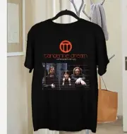 NEW Tangerine Dream Band Tour 2025 Gift Fans All Size Black T Shirt