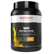 MUASHI Whey Protein Isolate WPI Protein Water 900g, Tropical, 36 Serves
