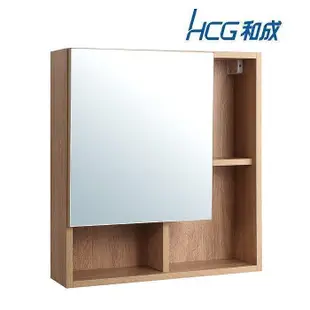 【大尾鱸鰻便宜GO】HCG 和成衛浴 LAF6070 60cm 開放式木紋 置物鏡箱 鏡櫃 化妝鏡