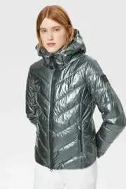 Bogner Fire + Ice Sassy 2 Ski Parka Jacket Women's Size 10 Dark Crystal