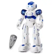 RC Robot Toys for Kids, Gesture & Sensing Programmable Remote Control Blue