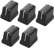 ibasenice Mixer Caps 5pcs Potentiometer Cap Slider Knobs Replacement Easy to Install for Audio Mixers