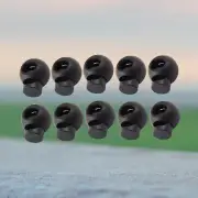 25 Pcs Bean Cord Lock Rope Cord Locks Clip Toggle Stopper Clip Lace Locks
