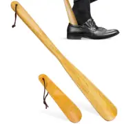 2 Pcs 2PCS Shoe Tool Comfort Grip Log Shoehorn Women's Woman Elderly