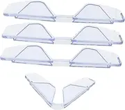 ULTECHNOVO 4pcs Car Door Protector Transparent Edge Guards for Vehicle Collision Door Guards Soft for Enhanced Protection Aesthetic Appeal for Parking Tight Spaces