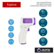 Infrared Forehead Thermometer - Digital Display，Contactless Temperature Meter