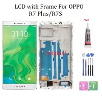 在飛比找蝦皮購物優惠-Oppo R7S R9 Plus 原裝 LCD 帶邊框液晶顯