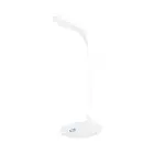 Modern LED Desk Lamp Eyes Protection Table USB Kids Reading Light (White)