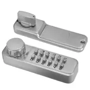 Digit Password Lock Zinc Alloy Coded Door Lock Waterproof Keyless Door Lock F