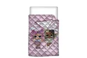 LOL Surprise Girls Polyester Coverlet - Single Bed
