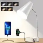 Desk Lamp, Desk Lamps for Home Office with 5 Color Modes 5 Brightness Dimmer Rea