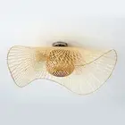 Ceiling Bamboo Light Shades Lamp Shade Chandelier Lampshade for Home Office