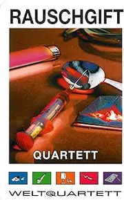 Cargo Records Family of Quast - Quartet Game Drug - The Ultimate Card Game with 32 Sheets