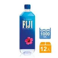 在飛比找誠品線上優惠-FIJI斐濟天然深層礦泉水(1000ml*12瓶)