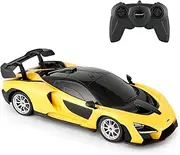 RASTAR 1:24 McLaren Senna Remote Control Car, McLaren Senna Toy Car for Kids, Yellow…