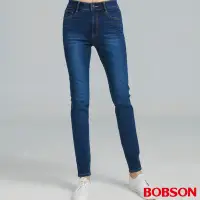 在飛比找Yahoo奇摩購物中心優惠-【BOBSON】女款女款AI體控窄管褲(8258-53)