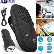 Sun Visor Wireless Bluetooth 5.0 Hands Free Car Kit Speakerphone Speaker Phone