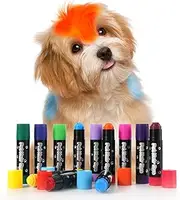 Xasbseulk Dog Safe Hair Dye | Temporary Pet Hair Dye,Washable Safe Temporary Paint Markers for Creative Styling Cats Horses Cattle Livestock Animals