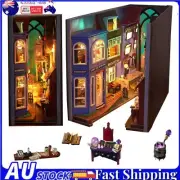 DIY Miniature Book Nook-Bookend Magic House Building kit-Dollhouse Booknook Kit