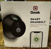 GeekTale F04-01 - Smart Deadbolt - Keyless Entry -Fingerprint and App Controlled