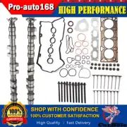 Camshaft & Head Gasket Set & Bolt & Valves For 2011-2017 Chevy Cruze Sonic 1.8L