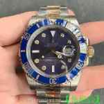 【免稅店】太古手錶 ROLEX 勞力士藍水鬼潛航者型系列116616-LN-97203 8DI藍盤鑲鑽刻度自動機械男錶