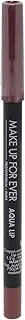 Aqua Lip Waterproof - 2C Satin Rosewood by Make Up For Ever for Women - 0.04 oz Lip Liner