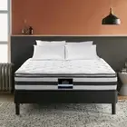Double Mattress Pillow Top Bed Top Layer Bonnell Stable Spring Medium Firm 21cm